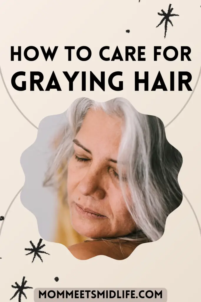 how to care for graying hair