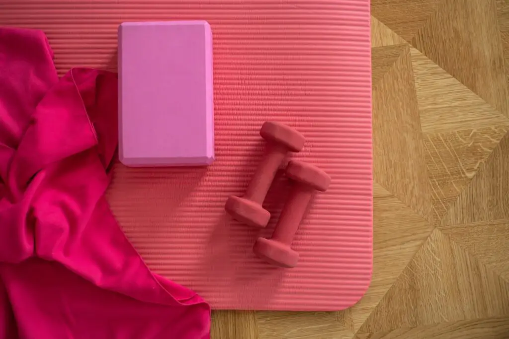 self-care for working moms exercise equipment
