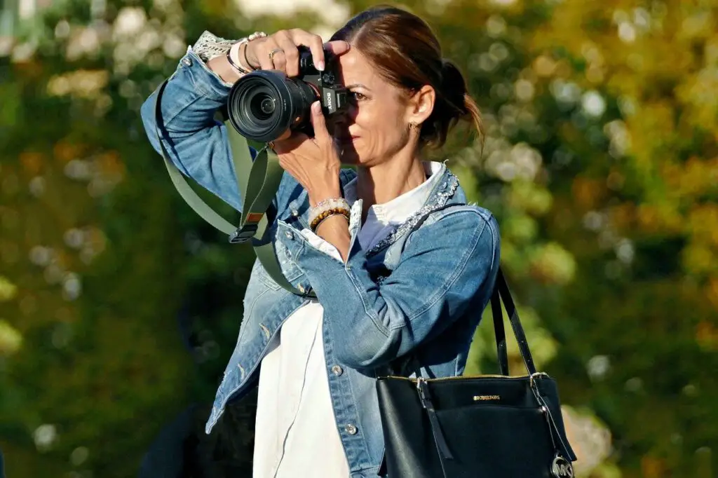 midlife hobbies woman photographer