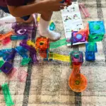 picasso tiles marble run STEAM toys for kids